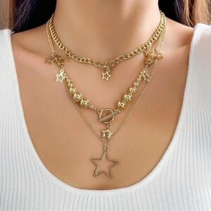 Layered Y2K Necklaces